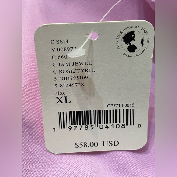 Free People Movement Light Pink Sports Bra NWT XL - Picture 8 of 8